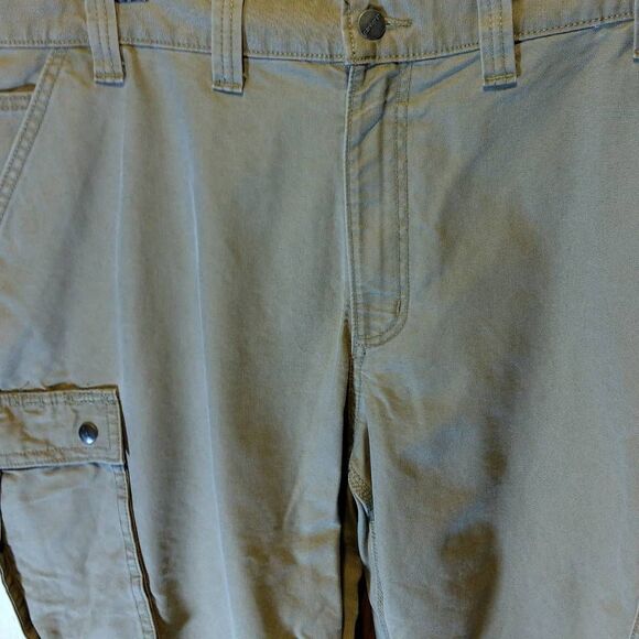 Carhartt Men's Relaxed Fit Cargo Pants 44x30 NWOT Tan Sandy Color - Picture 4 of 13